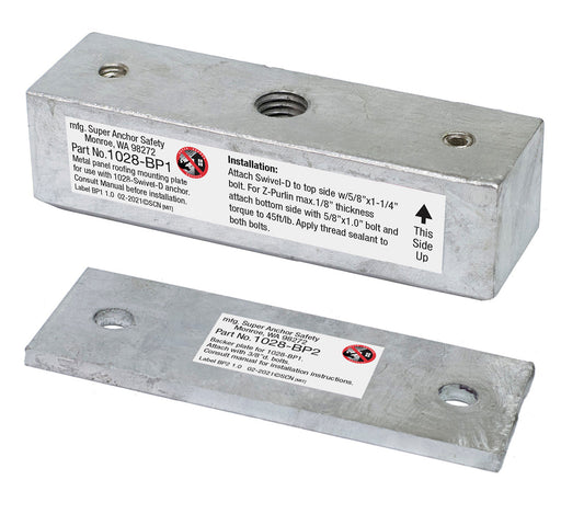 Super Anchor Base und Backer Plate Combo - 1028-BP1K