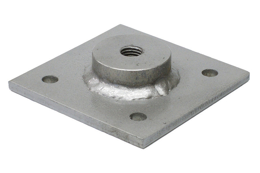 Super Anchor CRA D-Platte Anchor - 6'x6' Schraubverbindung - HDG - 1028-DB6