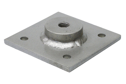 Super Anchor CRA D-Platte Anchor - 6'x6' Schraubverbindung - HDG - 1028-DB6