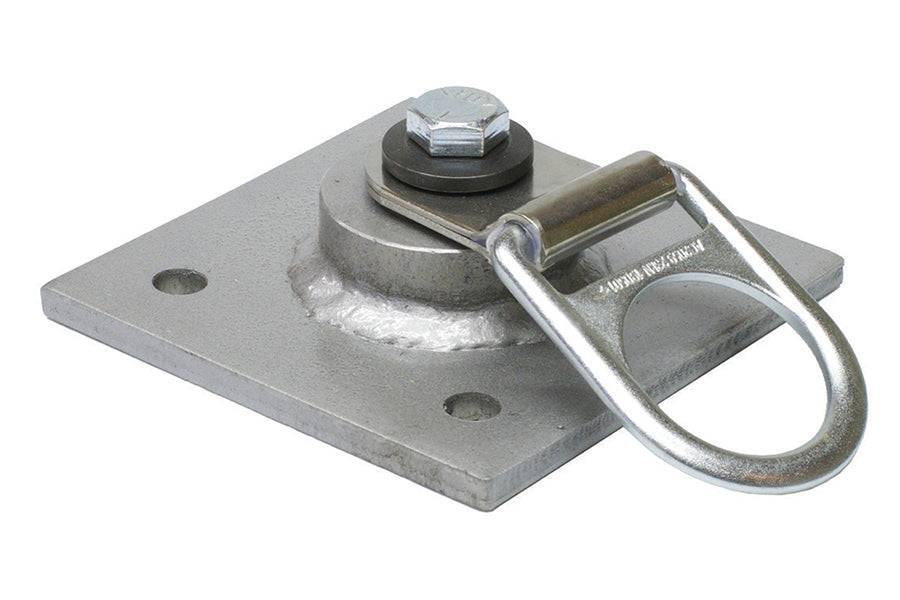 Super Anchor Swivel D-Plate Anchor CRA mit 6'x6' HDG Bolt Attach Anchor - 1028-DP6