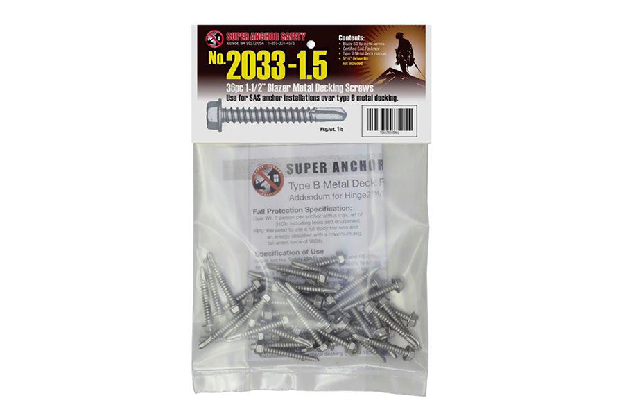 Super Anchor Blazer SD Schrauben - Packung von 36 - 2033