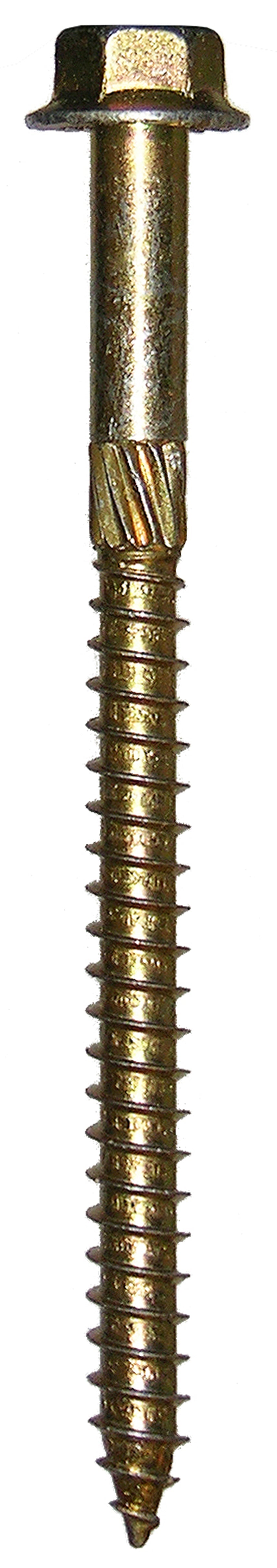 Super Anchor Safety Hex Head WS Screw w / 3/8' Driver (25pc) - 2084
