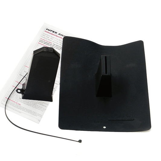Super Anker verpackt Santoprene Flashing, Schwarz Stem Bezug & Tether 2809