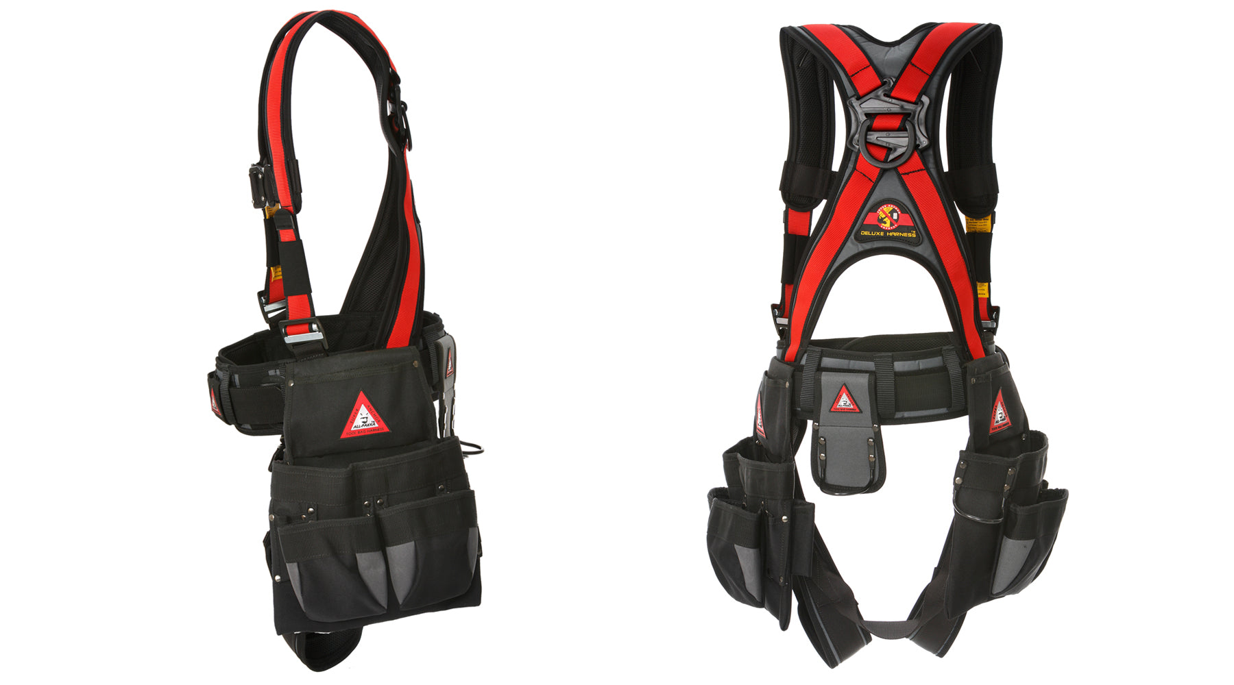 Super Anchor Deluxe Harness Tool Bag Combo - Rot 6151R