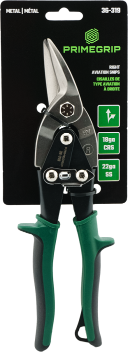Primegrip Right Cut Aviation Snips - 36-319