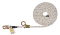 Super Anchor 25' Value 3 Strand Lifeline mit Snaphook & ADP Rope Grab 4024-25Z