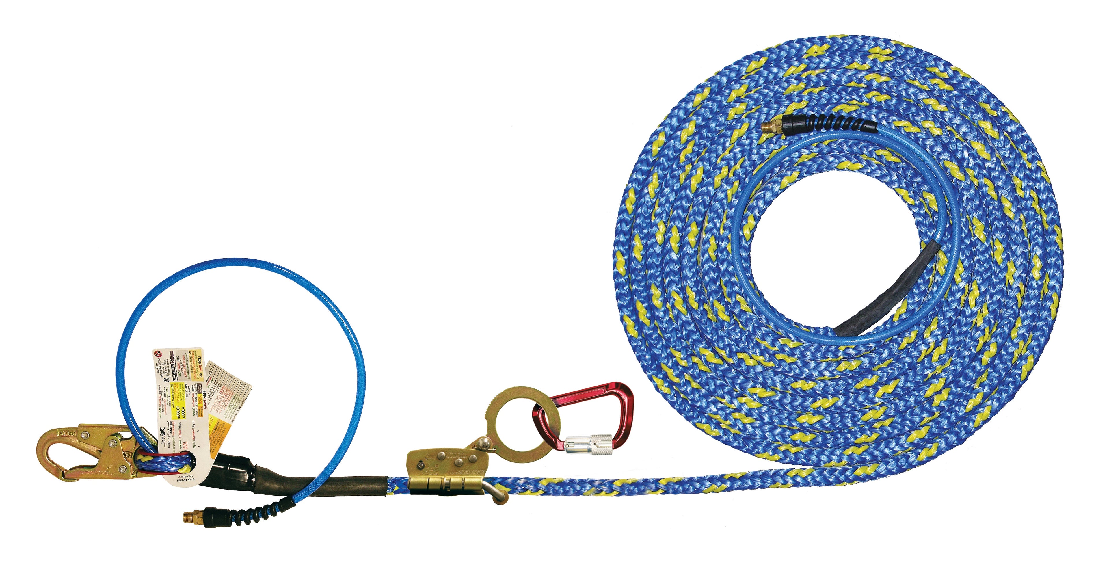 Super Anchor 30' X-Line mit Snaphook, ADP Seilgreifer und Aluminium Karabiner 4064-30