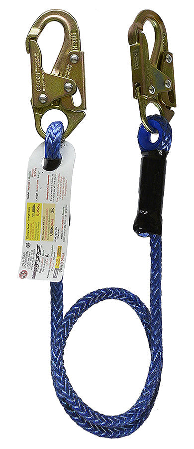 Super Ankerseil Lanyard mit Snaphook & Snaphook endet - 4108