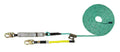 Super Anchor 30' Maxima Lifeline mit integralem Energieabsorber, mechanischem Greifen, Lanyard und Snaphook 5501-30