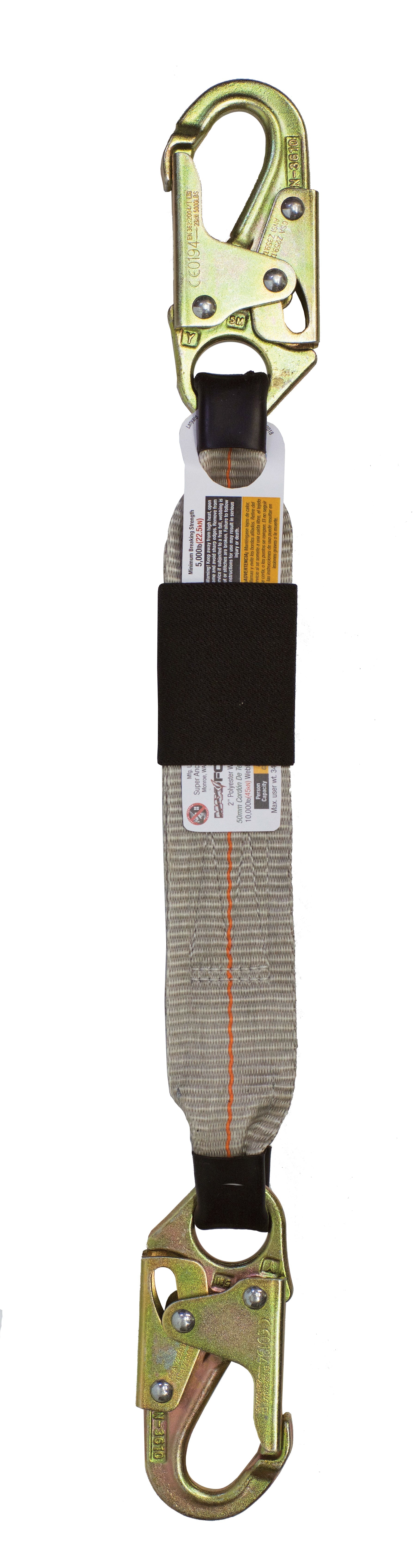 Super Anchor ExTender Lanyard mit 2 Snaphook Enden 6002-SS