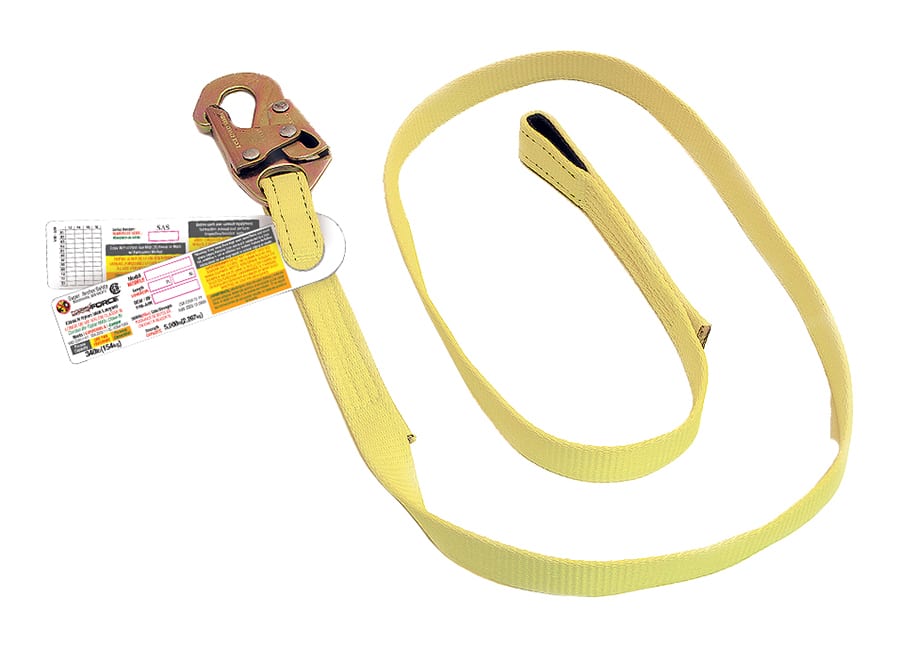 Super Anchor 72' Web Lanyard - Snaphook & Loop End 6014