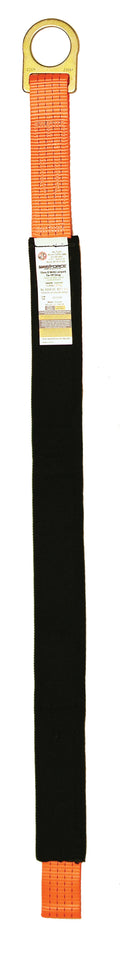 Super Anchor 48' Concrete Embedment Tie RABATT Strap Signalorange D-Ring, Loop End & Sleeve 6054-DC