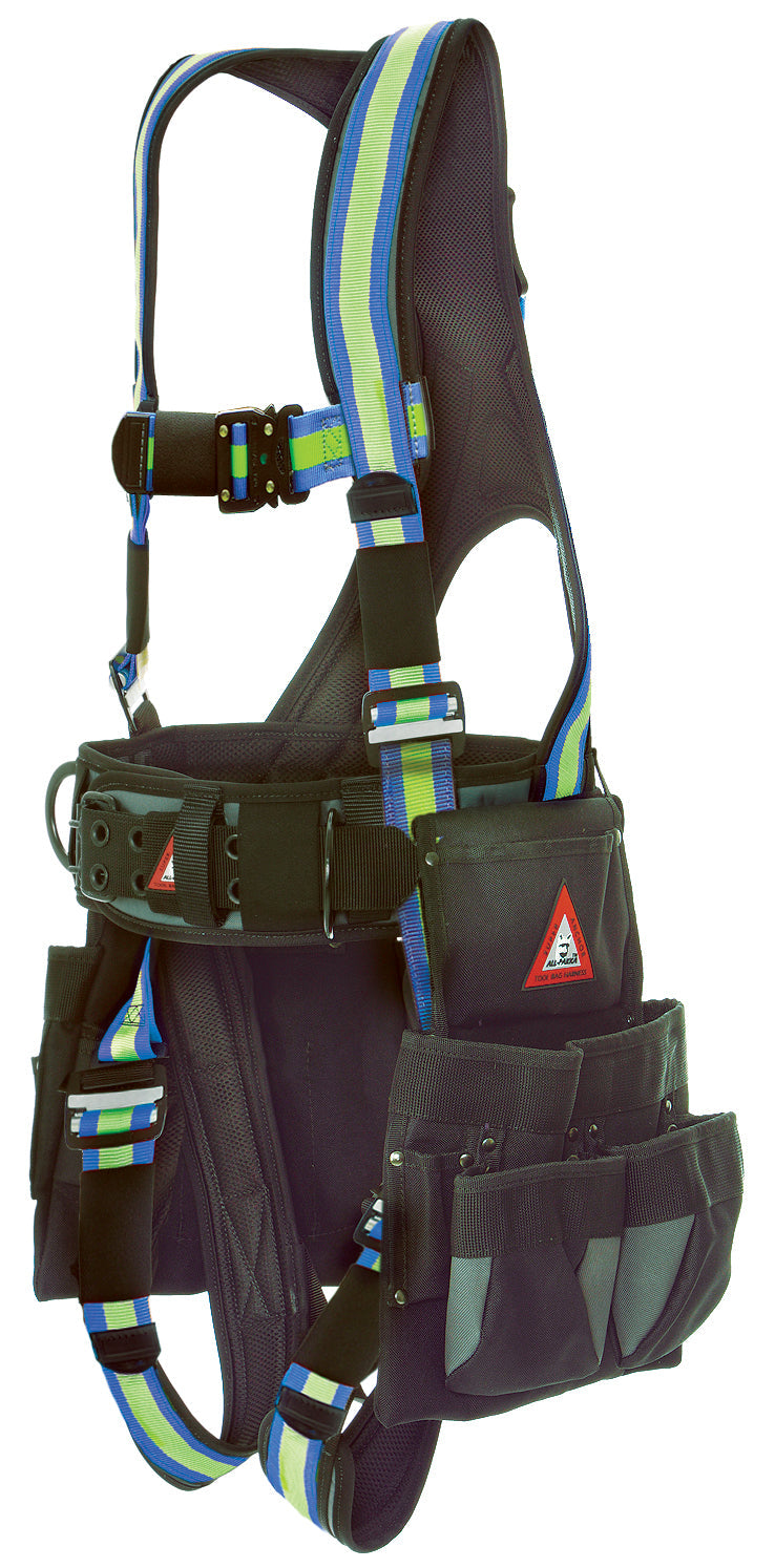 Super Anchor Deluxe Harness Tool Bag Combo - Blaugrün 6151BG