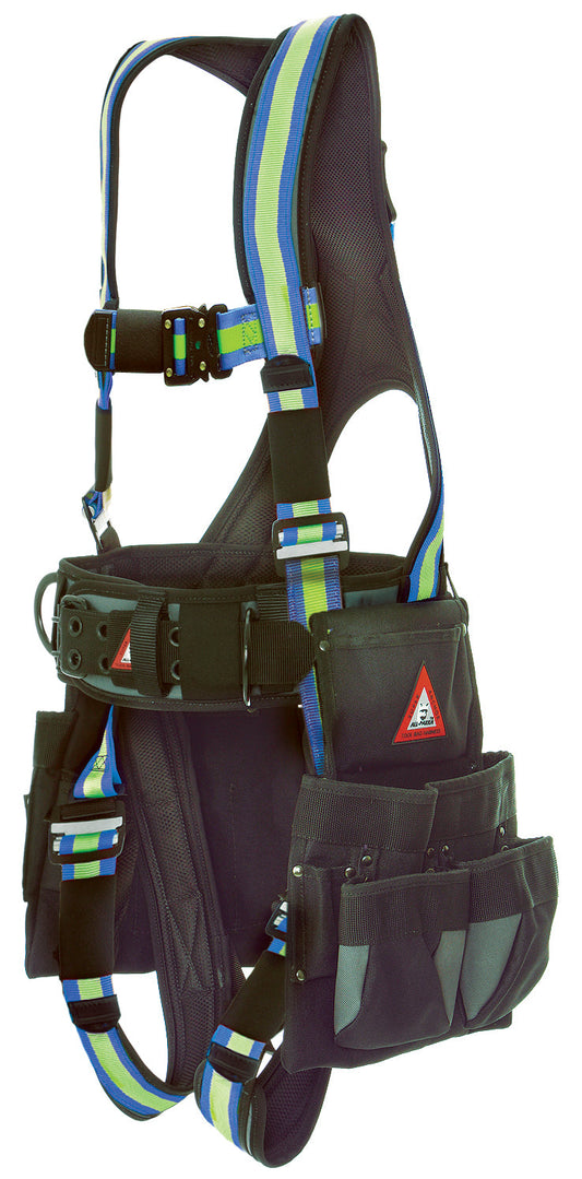 Super Anchor Deluxe Harness Tool Bag Combo - Blaugrün 6151BG