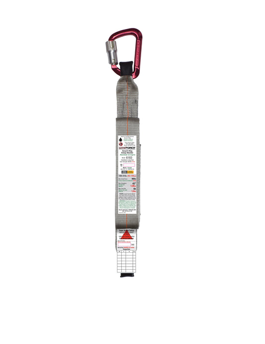 Superanker MAX Kraftabsorptionsmittel mit Aluminium Karabiner & Loop End 6183