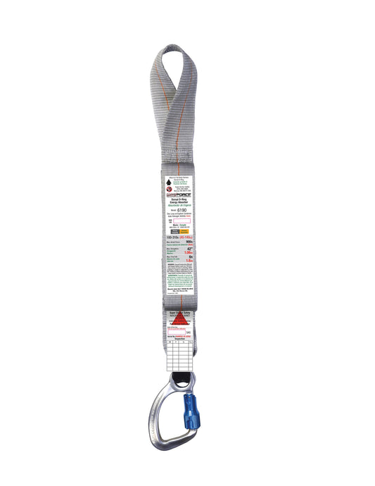 Superanker MAX Kraftabsorber mit Dee-Web & Captive Aluminium Carabiner 6190