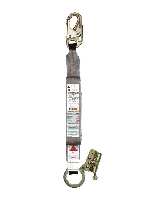 Superanker MAX Kraftabsorber mit Snap Hook & ADP Seil greifen Zink 6195-Z