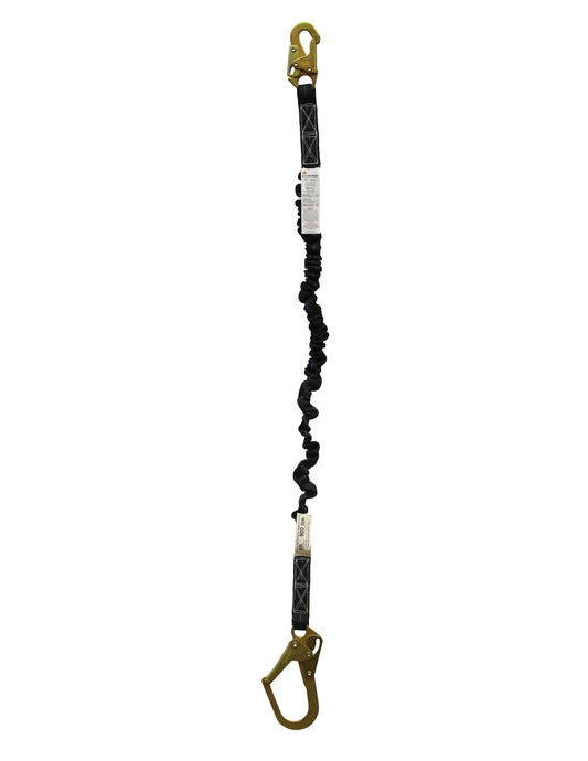 Super Anker Flex Energy Absorber Lanyard mit Snaphook & Rebar Snaphook Ende 6502k