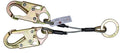 Superanker 2-D Lanyard mit doppelten Sperrstahl Snaphooks - 6515-SH