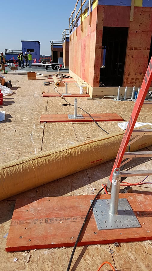 Super Anchor Commercial Roof Anchor (CRA) mit 18' Stiel 1033-W