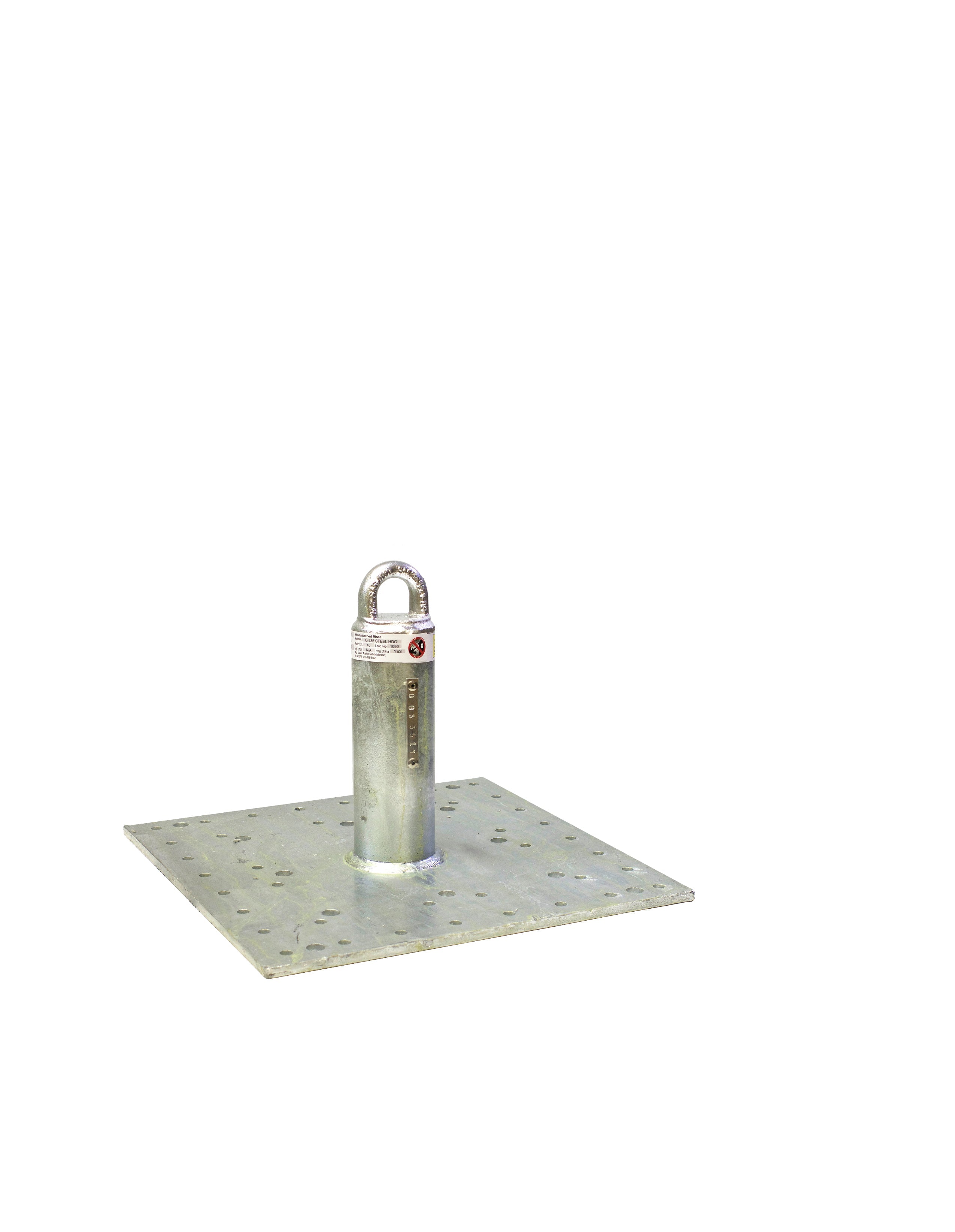 Superanker CRA 8' Riser mit 16x16 Basisplatte.