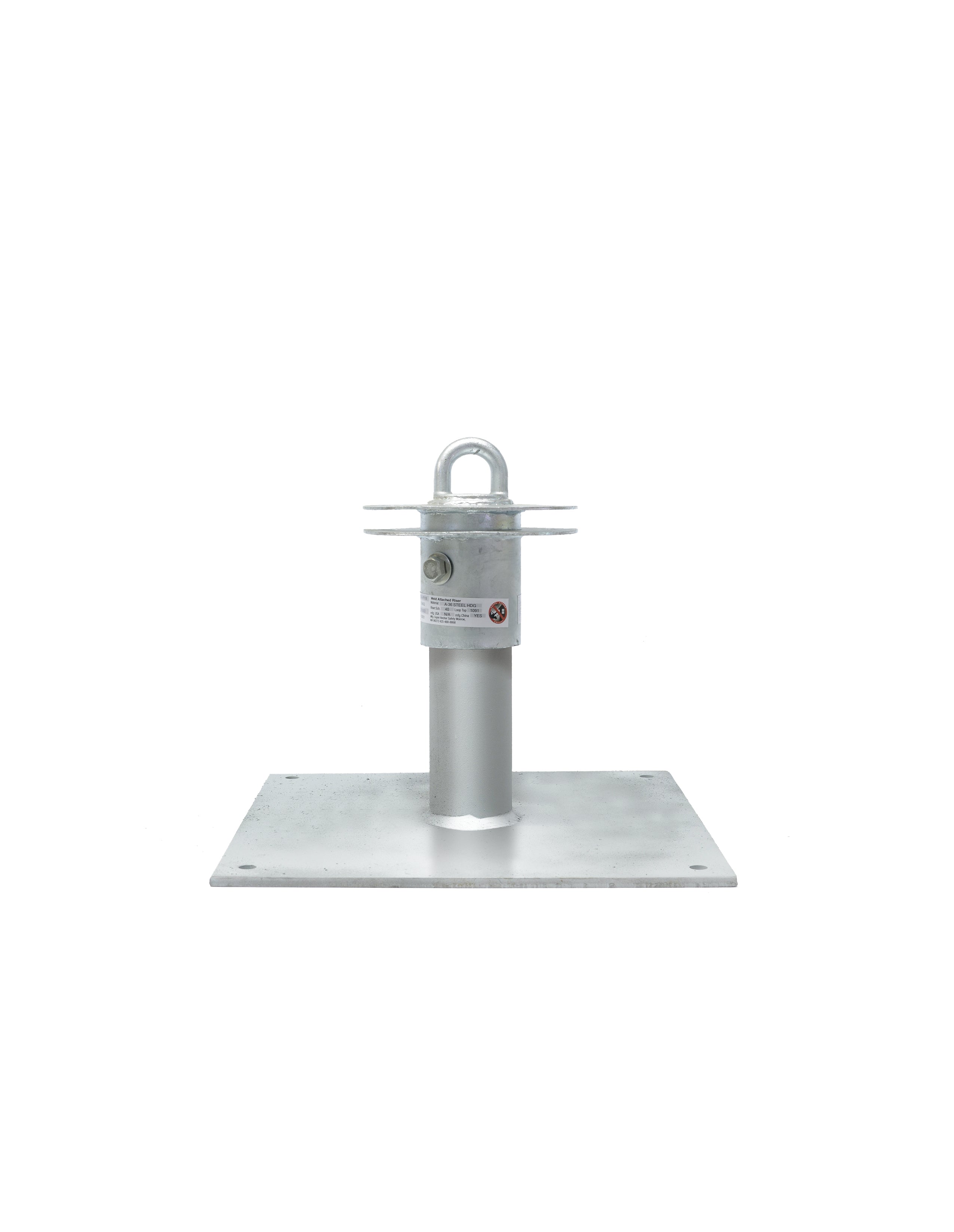 Super Anchor CRA 12' Riser & 4-Way-Oberfläche mit 16x16 Basisplatte.