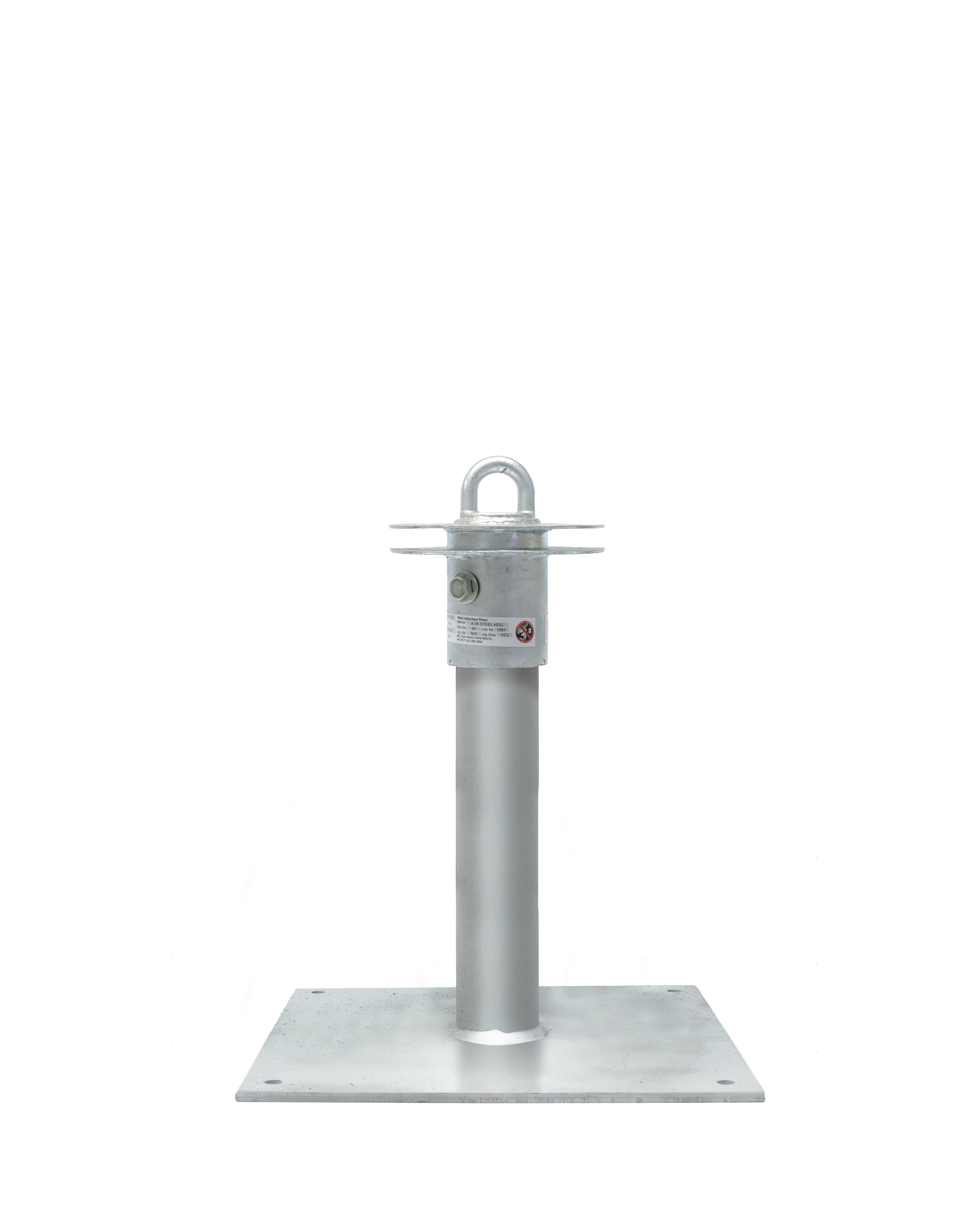 Super Anchor CRA 18' Riser & 4-Way-Oberfläche mit 16x16 Basisplatte.