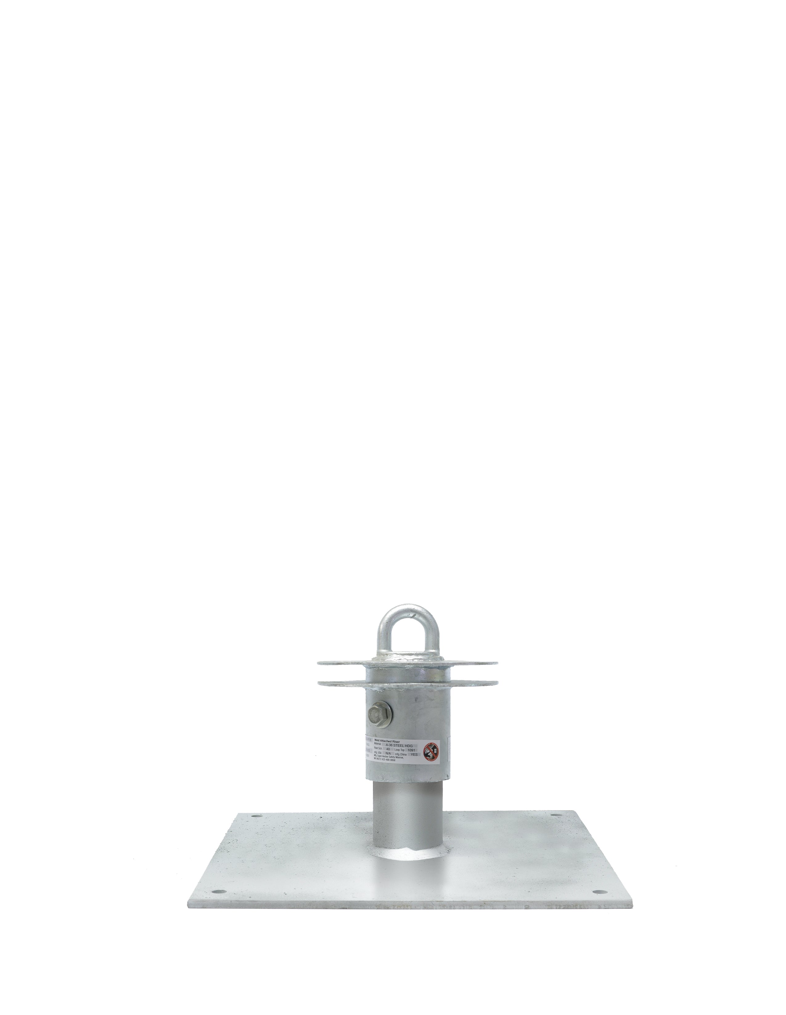 Super Anchor CRA 8' Riser & 4-Way-Oberfläche mit 16x16 Basisplatte.
