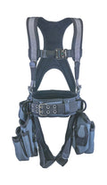 Super Anchor Safety Deluxe Harness Tool Bag Combo - Silber 6151S