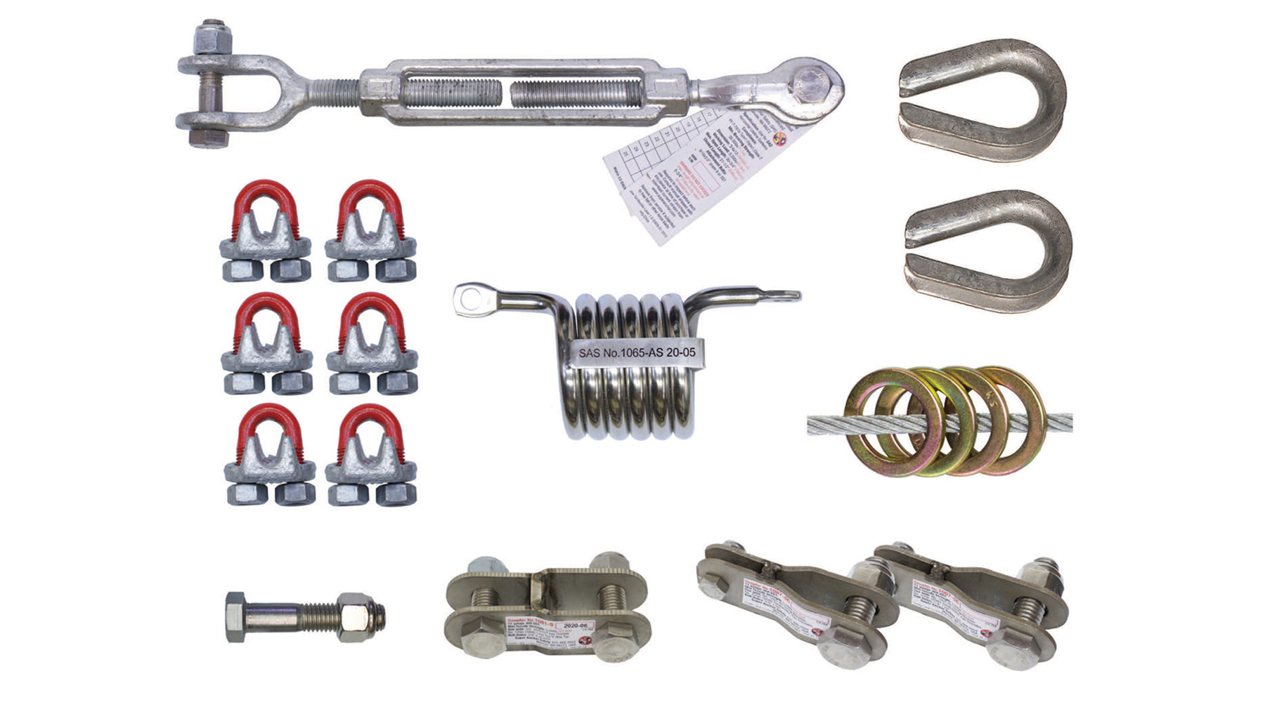 Superanker-Sicherheits-Horizontal Lifeline Rigging Kit - 1050