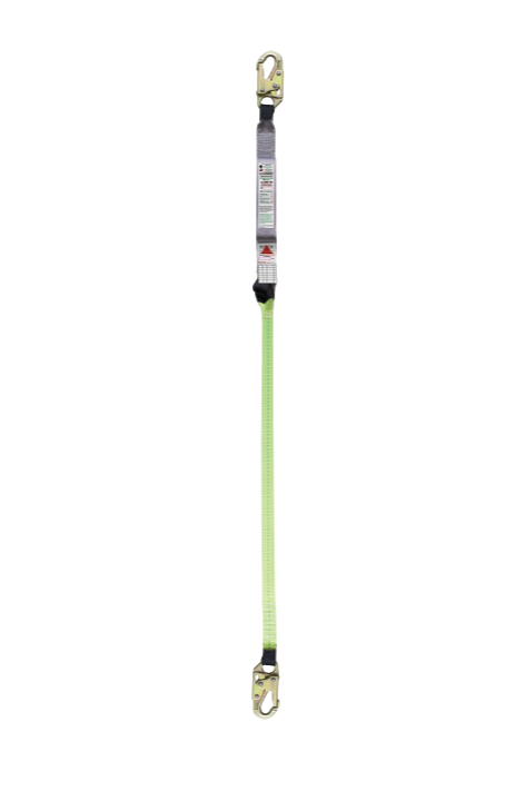 Super Anker Sicherheit Energie Absorber w / 6ft Web Lanyard A-End Snaphook B-End Snaphook 72' Servicelänge 6181-12