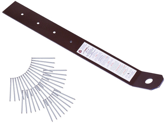 Super Anchor APEX Hip Ridge / Field Mount Anchor - Box von 10 mit Edelstahlbefestigungen - 2793