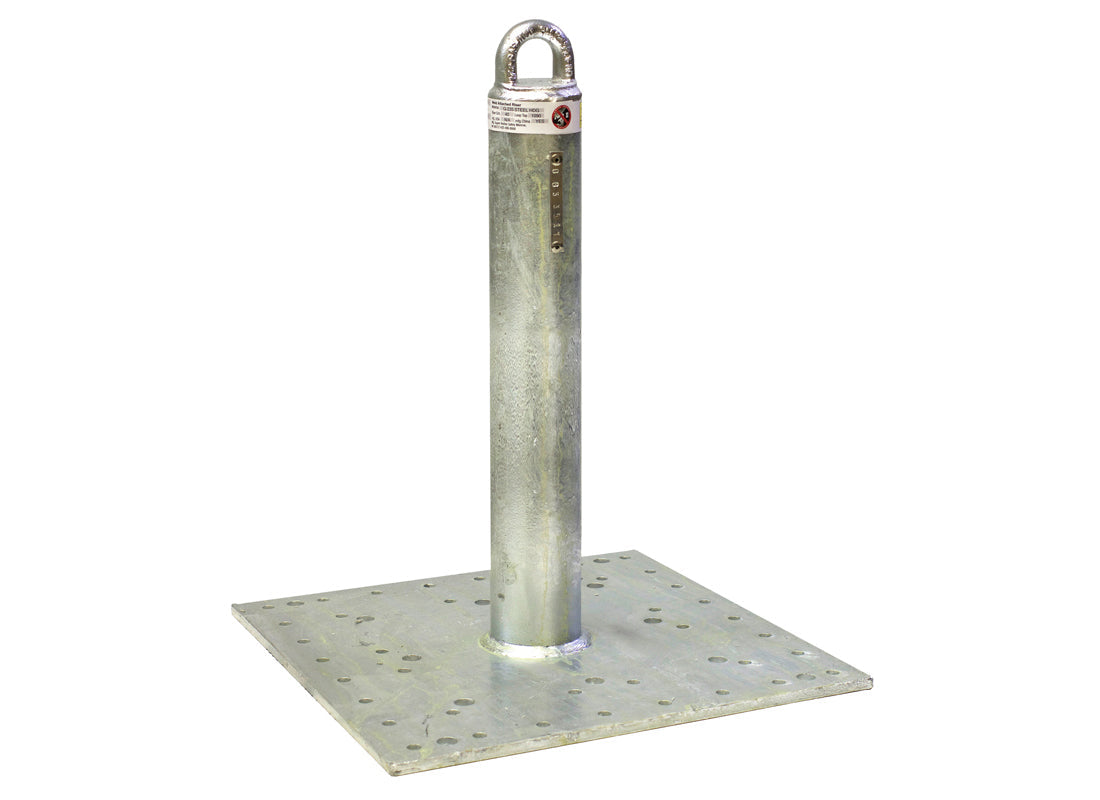 Super Anchor 24' CRA-W WW 24'x Schedule 80 x3.0' Riser, Loop Top 16x16x5/8 Base