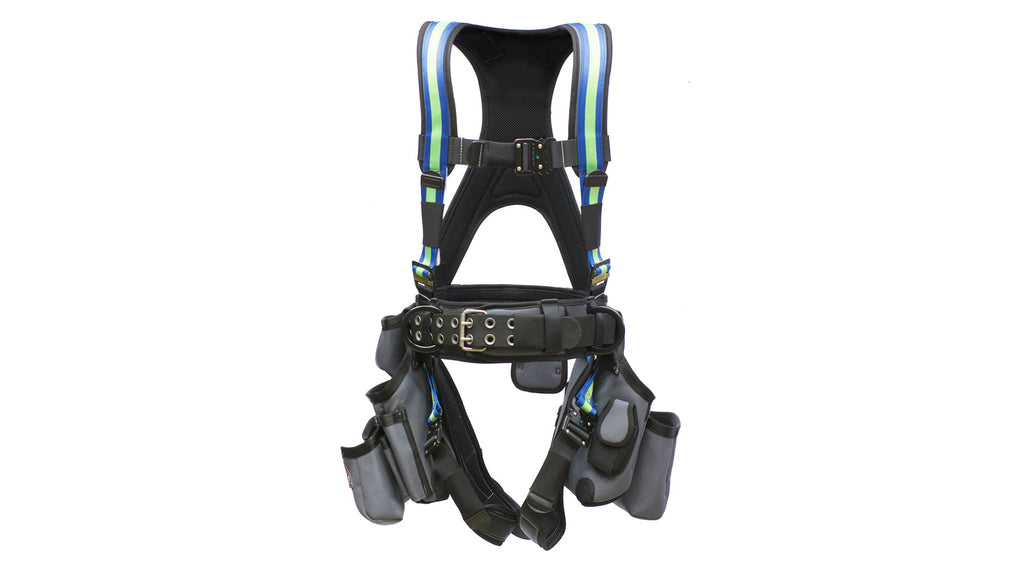 Super Anchor Deluxe Harness Tool Bag Combo - Blaugrün 6151BG