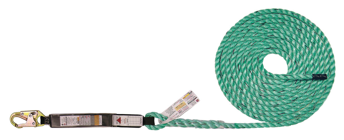 Super Anchor 30' Maxima Lifeline mit integralem Energieabsorber 5500-30