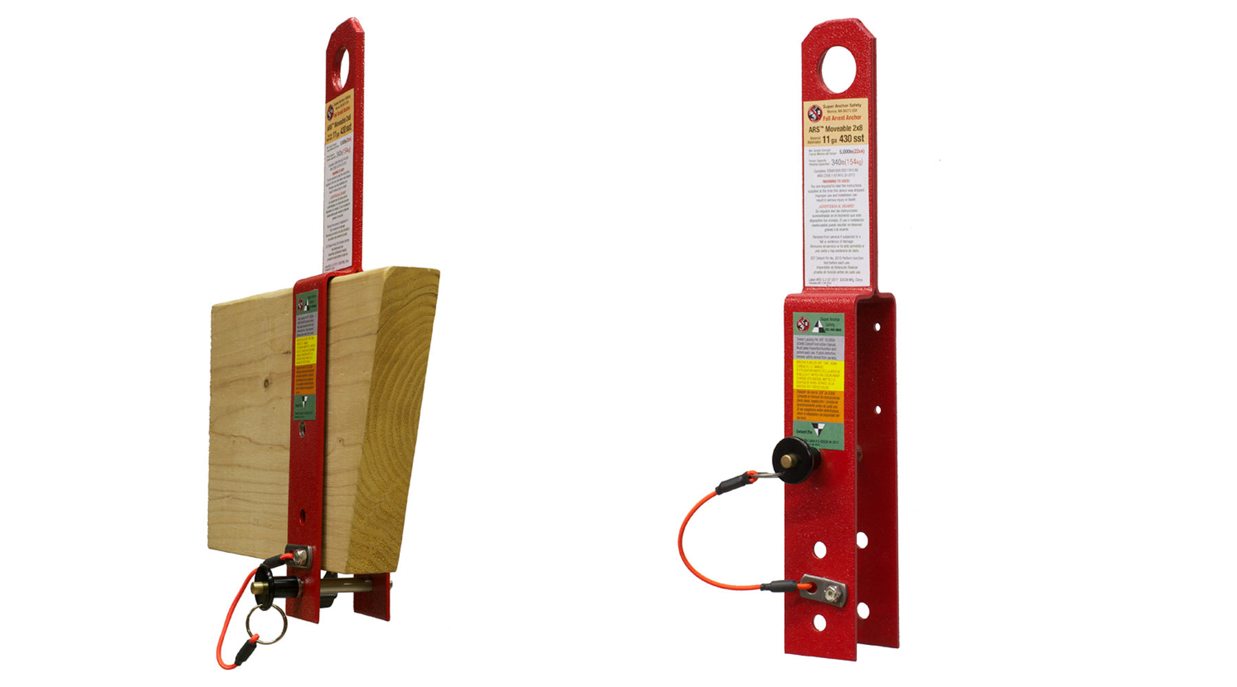 Super Anchor beweglicher ARS Anchor für 2x4, 2x6, 2x8 1014
