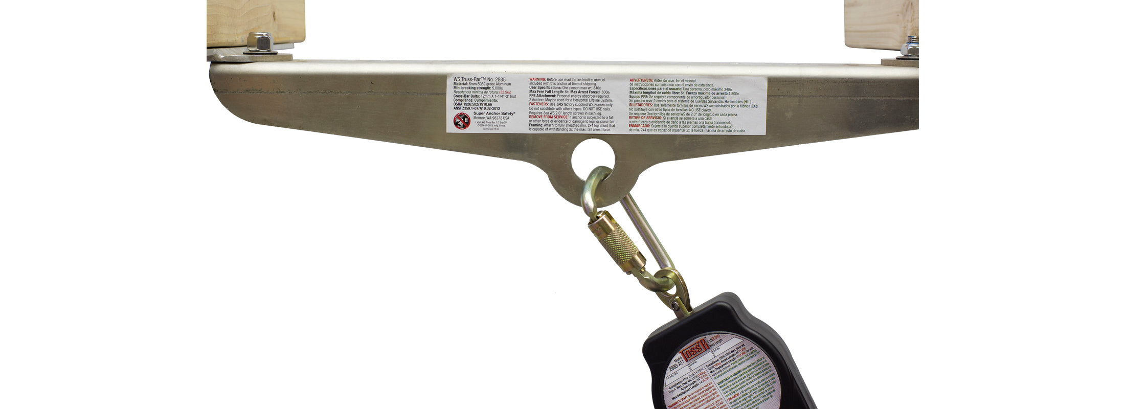 Super Anchor WS TrussBar Attic Anchor - 2835